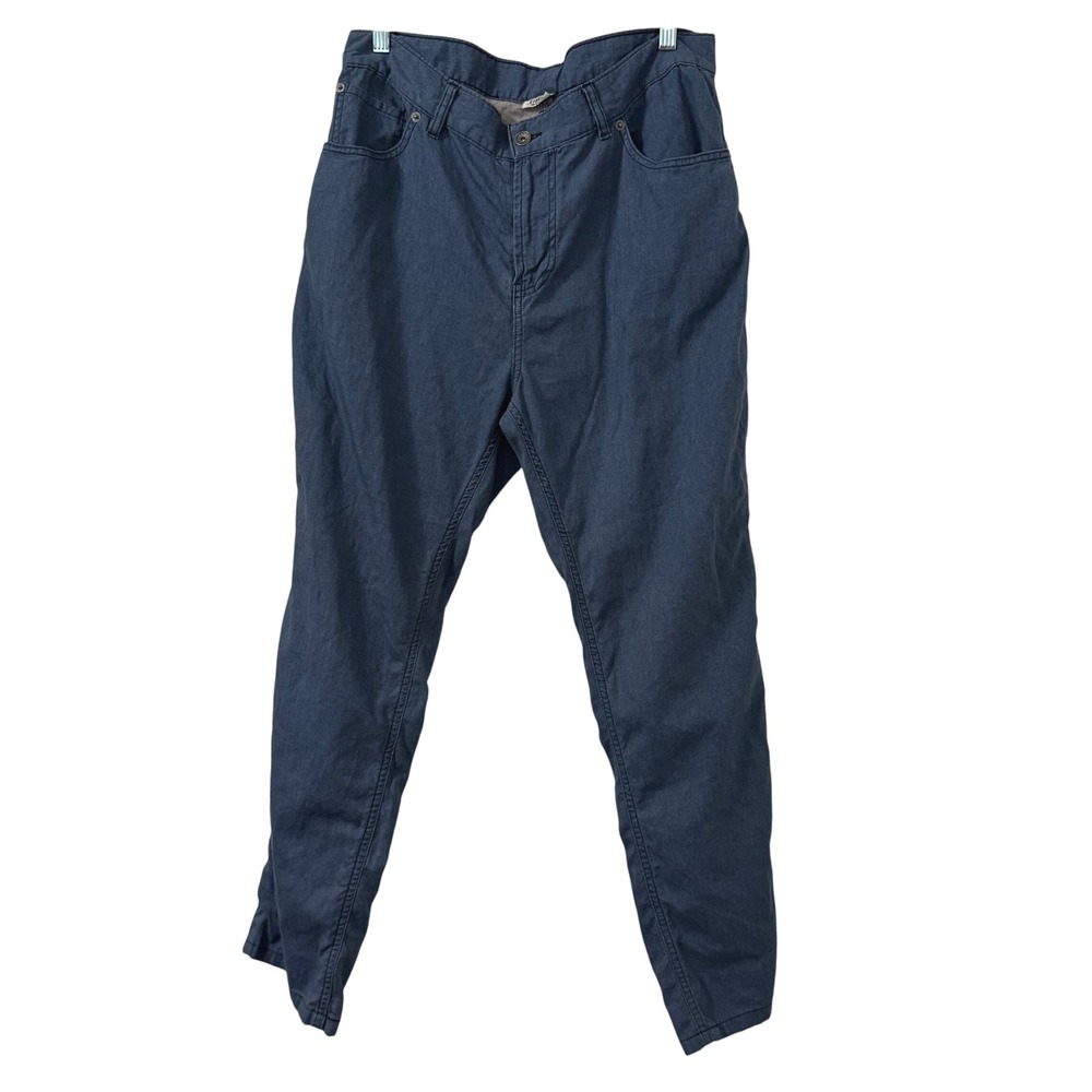 Eidos Made in Italy Canvas Stone Wash Blue Jeans Womens Size‎ 36 Cotton